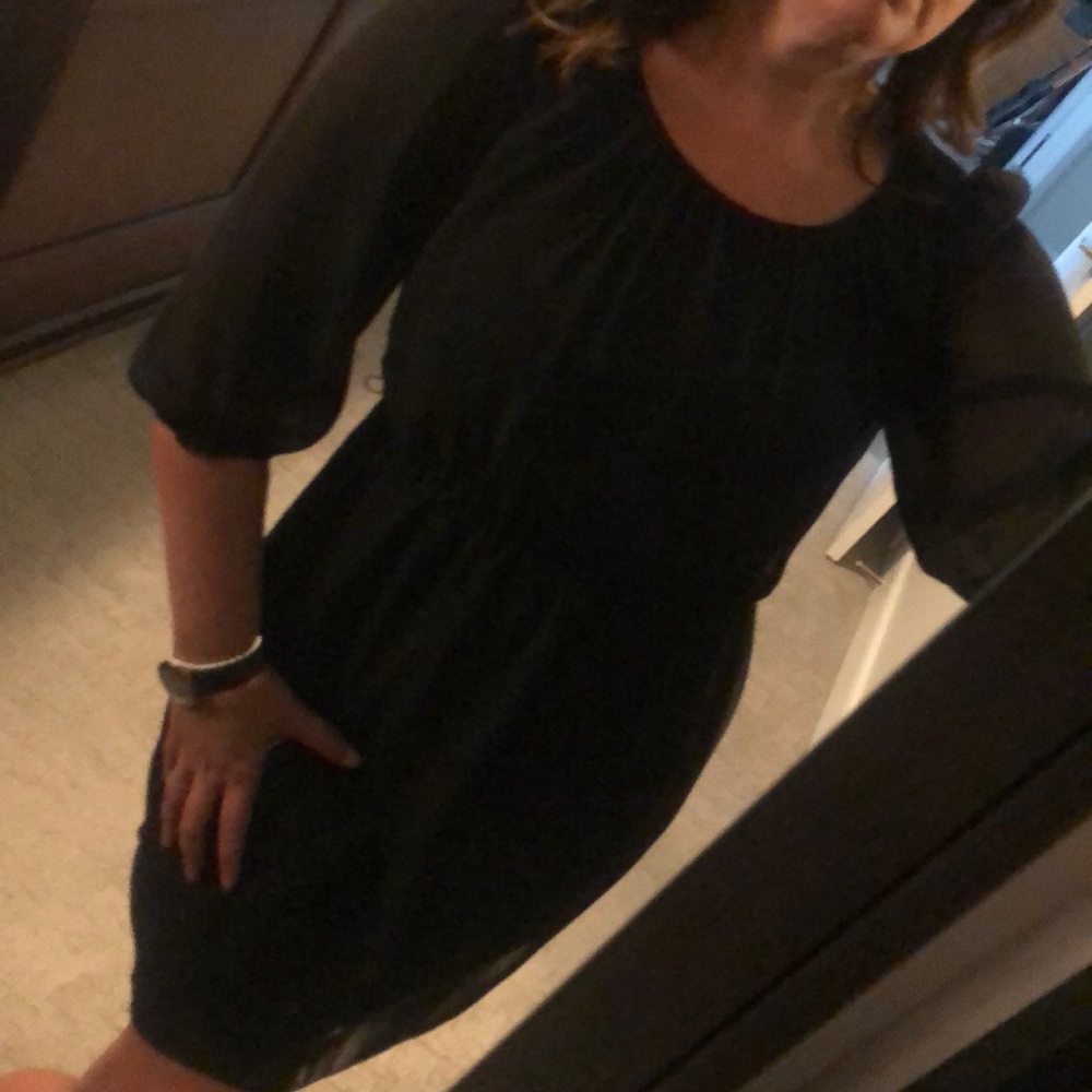 Black lined Dress Suze small